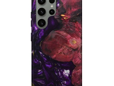 Galaxy S23 Ultra Wood+Resin Live Edge Phone Case - Ciji (Artist Pick, 631275) Fashion