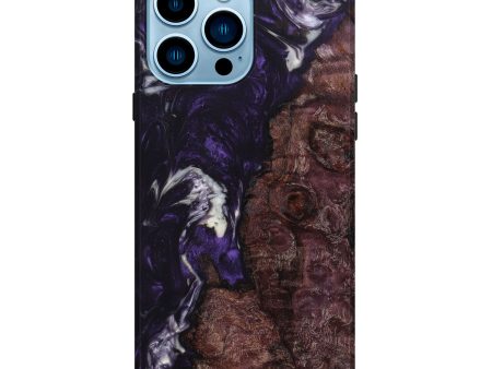 iPhone 14 Pro Max Wood+Resin Live Edge Phone Case - Annie (Artist Pick, 632218) Online now