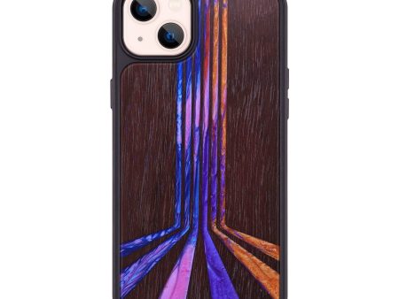 iPhone 14 Plus Wood+Resin Phone Case - Dwayne (Retro, 634503) Sale