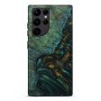 Galaxy S22 Ultra Wood+Resin Live Edge Phone Case - Kelis (Green, 632700) Cheap