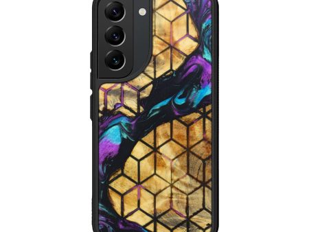 Galaxy S22 Wood+Resin Phone Case - Payton (Pattern, 637396) Cheap