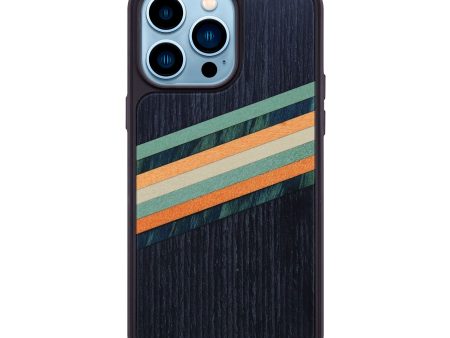 iPhone 14 Pro Max Wood+Resin Phone Case - Adela (Retro, 634164) Online now