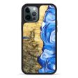 iPhone 12 Pro Wood+Resin Phone Case - Sariyah (Blue, 632482) on Sale