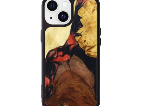 iPhone 13 Wood+Resin Phone Case - Alys (Mosaic, 633497) For Discount