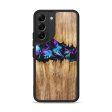 Galaxy S22 Wood+Resin Phone Case - Alejandra (Purple, 632190) For Discount