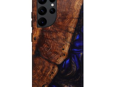 Galaxy S22 Ultra Wood+Resin Live Edge Phone Case - Naile (Artist Pick, 633829) Supply