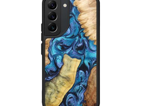 Galaxy S22 Wood+Resin Phone Case - Jakobe (Mosaic, 631367) Fashion