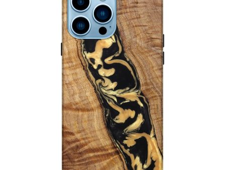 iPhone 14 Pro Max Wood+Resin Live Edge Phone Case - Beulah (Artist Pick, 632813) Hot on Sale