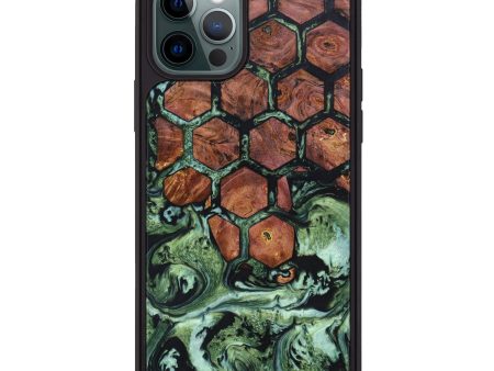 iPhone 12 Pro Wood+Resin Phone Case - Alayah (Pattern, 634595) Online Sale