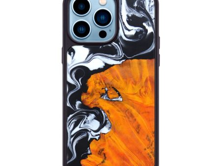 iPhone 14 Pro Max Wood+Resin Phone Case - Alesia (Artist Pick, 631813) Online now