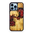 iPhone 14 Pro Max Wood+Resin Phone Case - Cheyanne (Red, 632629) Sale