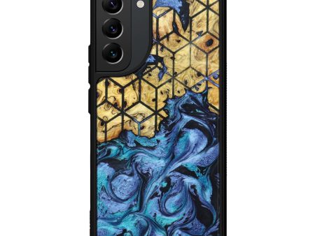 Galaxy S22 Plus Wood+Resin Phone Case - Kensley (Pattern, 631355) For Sale