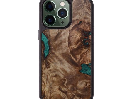 iPhone 13 Pro Wood+Resin Phone Case - Raelynn (Maple Burl, 637409) Cheap