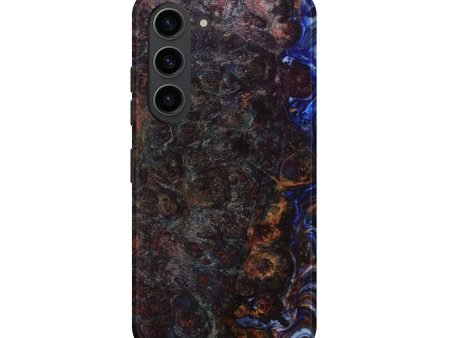 Galaxy S23 Wood+Resin Live Edge Phone Case - Anneliese (Artist Pick, 633307) on Sale