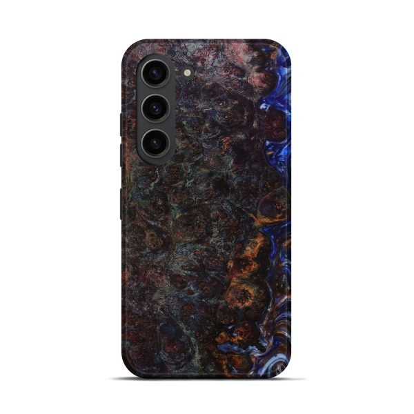 Galaxy S23 Wood+Resin Live Edge Phone Case - Anneliese (Artist Pick, 633307) on Sale