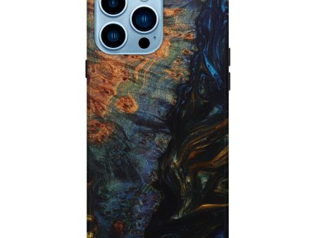 iPhone 14 Pro Max Wood+Resin Live Edge Phone Case - Kitson (Artist Pick, 633268) For Discount