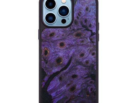 iPhone 14 Pro Max Wood+Resin Phone Case - Velma (Buckeye Burl, 633731) Cheap