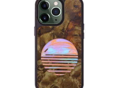 iPhone 13 Pro Wood+Resin Phone Case - Anita (Retro, 634022) Sale