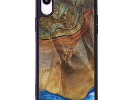 iPhone Xr Wood+Resin Phone Case - Chloe (Maple Burl, 637429) Discount