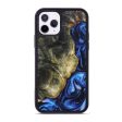 iPhone 11 Pro Wood+Resin Phone Case - Zachary (Blue, 635451) Supply