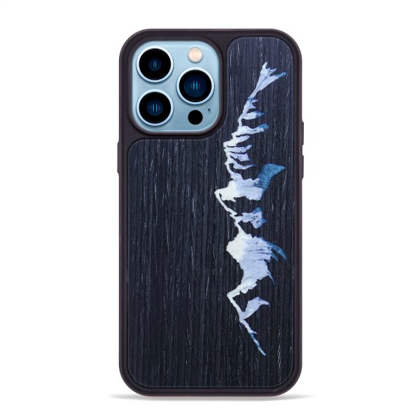 iPhone 14 Pro Max Wood+Resin Phone Case - Vaughn (Pattern, 631138) Online Hot Sale