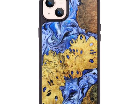 iPhone 14 Plus Wood+Resin Phone Case - Earlene (Mosaic, 631156) Supply