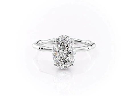 The Eve Set With A 2 Carat Oval Moissanite Discount